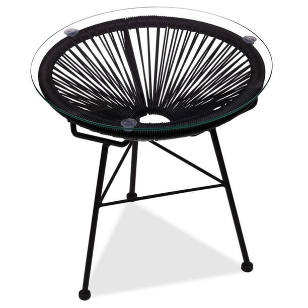 Details about / Acapulco Indoor//Outdoor Side Table Modern Mid-Century